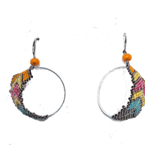 Ohrschmuck in tropischen Farben