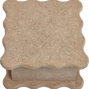 MDF Box - L 12cm / B 12cm / H 7cm