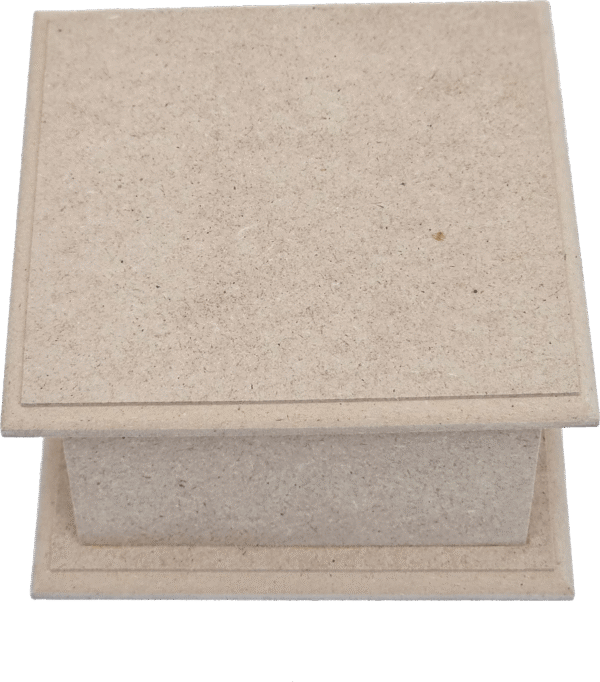 MDF Box - L 16cm / B 16cm / H 9cm