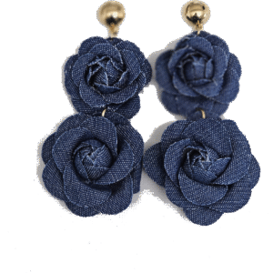 Ohrschmuck - leichter Jeans Schmuck