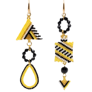Asymmetrischer Ohrschmuck