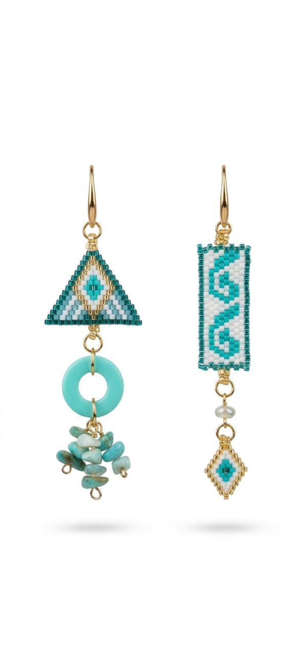 Boho-Stil Ohrringe