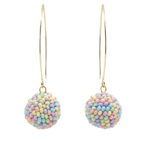 eleganter Ohrschmuck in Pastell Farben