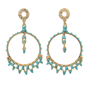 Ethnischer Ohrschmuck im maritimen Stil
