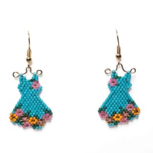 Ohrschmuck - Kleid - Türkis