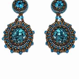 Ohrschmuck - Türkis/Bronze - als Set erhältlich