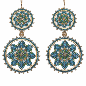 filigraner Ohrschmuck - maritimer Optik