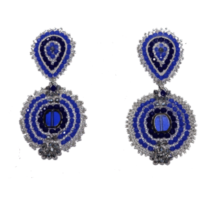 königlicher Statement Ohrschmuck