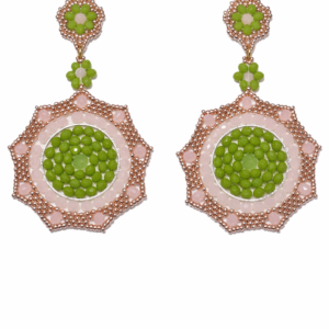 Ohrschmuck in frühlingshaften Farben