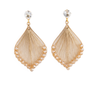 Boho Chic Ohrring in Rautenform