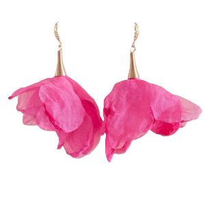 Floraler Statement Ohrschmuck