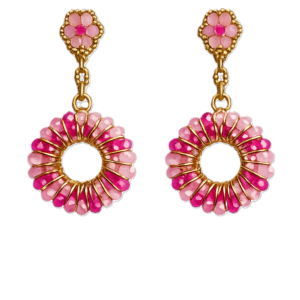 Floral verspielter Ohrschmuck