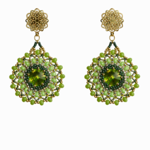 Statement Ohrschmuck in einem wunderschönen Rauchquarz Ton