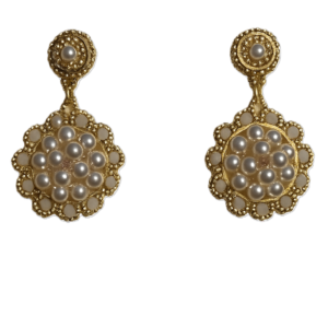 Wunderschöner Statement Ohrschmuck im Barock-Stil