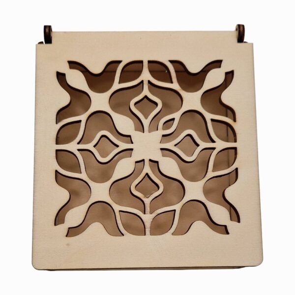 Holzbox mit Rehmotiv