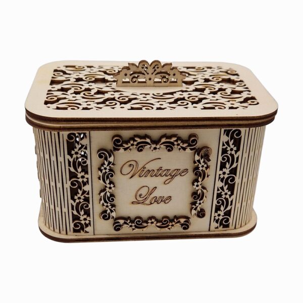 Holzbox Vintage Love