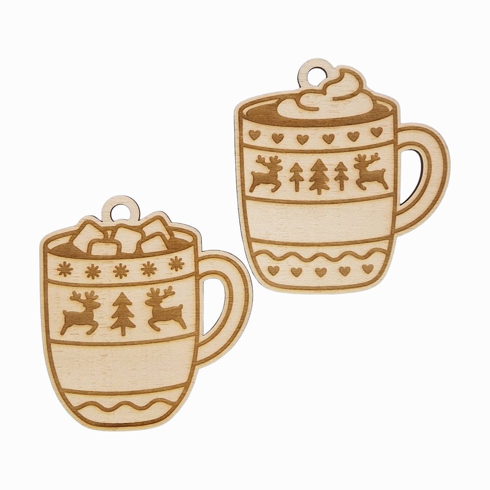 Weihnachtsanhänger Cozy Winter, 6er-Set