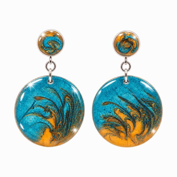 Statement Ohrschmuck "Ozean Melodie"