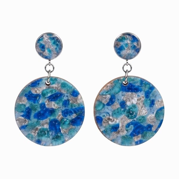 Statement Ohrschmuck "Ozeanic Mosaic"