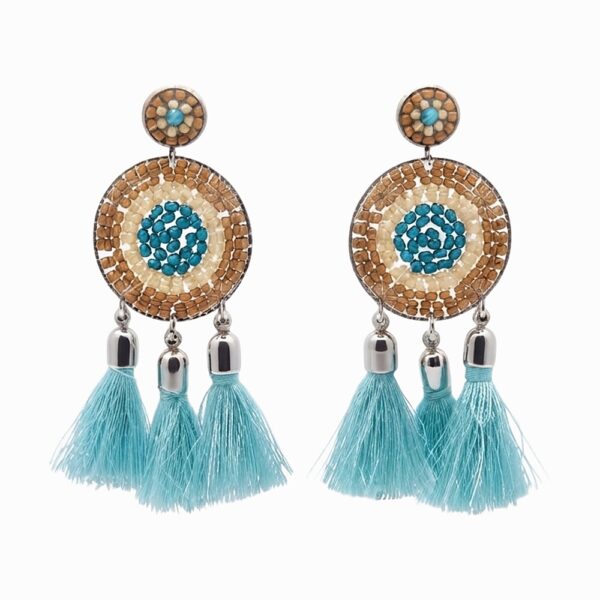 Boho Ohrschmuck "Türkis Traum"